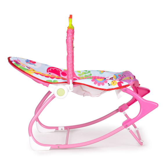 Scaun balansoar -  2 în1- ECOTOYS - roz