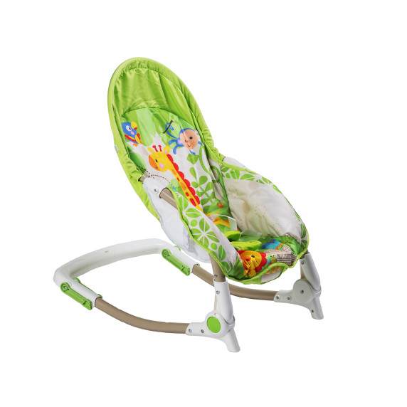 Pihenőszék ECOTOYS - Zöld állatkás