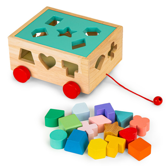 Formabedobós fa játék ECOTOYS 