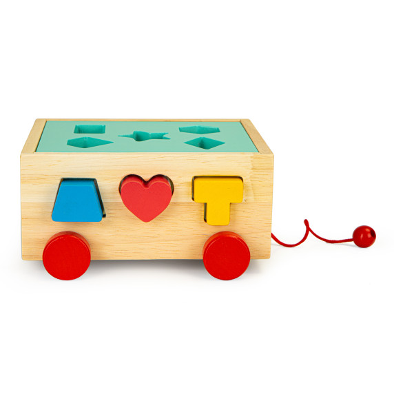 Formabedobós fa játék ECOTOYS 