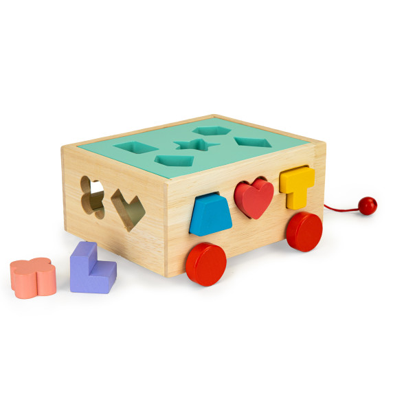 Formabedobós fa játék ECOTOYS 