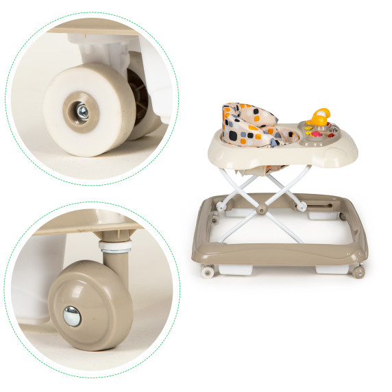 Bébikomp ECOTOYS J-888E BEIGE - bézs