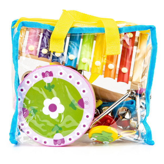 Zeneszett táskában, 14 hangszer ECOTOYS