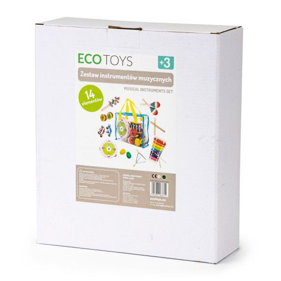 Zeneszett táskában, 14 hangszer ECOTOYS