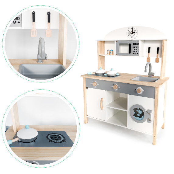 XXL fa konyha gyerekeknek ECOTOYS
