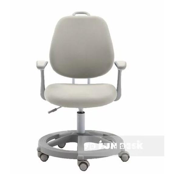 FUN DESK Vetta Detské kreslo k písaciemu stolu s nastaviteľnou výškou - sivé
