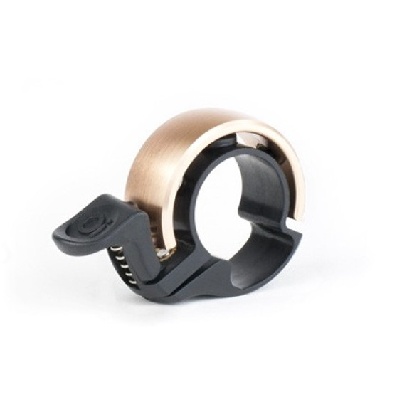 Kerékpár csengő Knog OI BELL Classic sárgaréz - kicsi