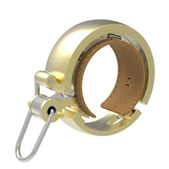 Kerékpár csengő Knog OI BELL LUXE arany - nagy