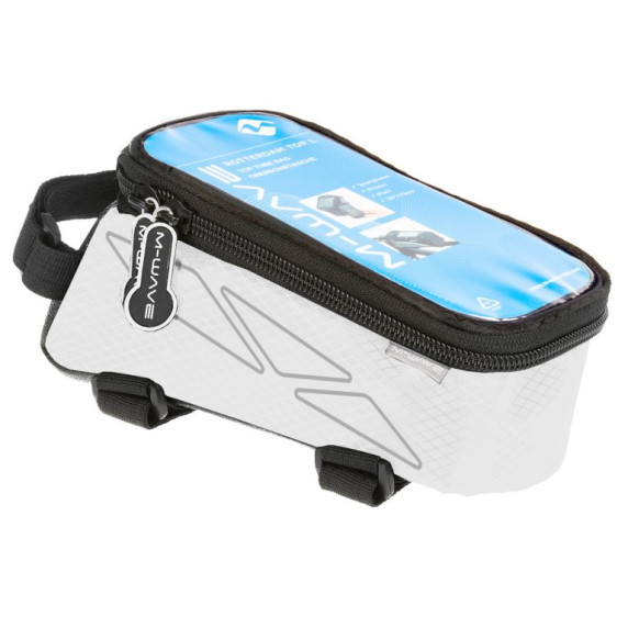 Geantă pentru bicicletă - M-WAVE - alb