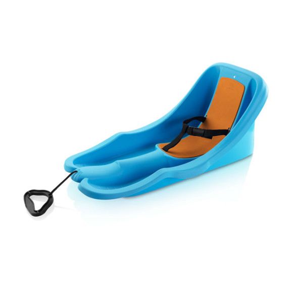Műanyag bob szánkó BABY RIDER - kék