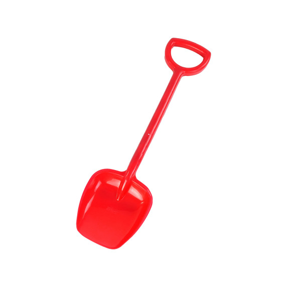 Lopată mare de jucărie - 55 cm - Inlea4Fun - roșu