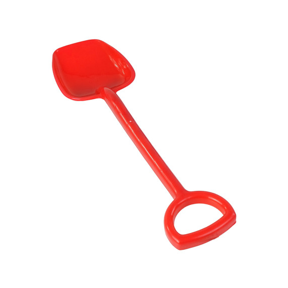 Lopată mare de jucărie - 55 cm - Inlea4Fun - roșu