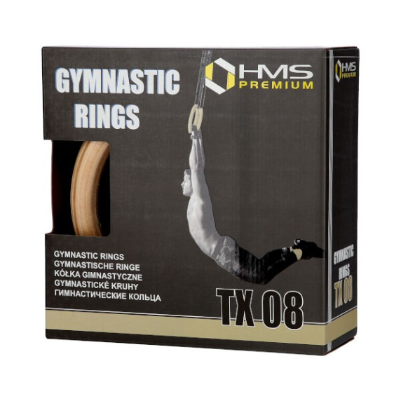 Gymnastické kruhy HMS Premium TX08