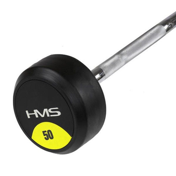 Lomená obojručná činka HMS Premium GSL-50 50 kg