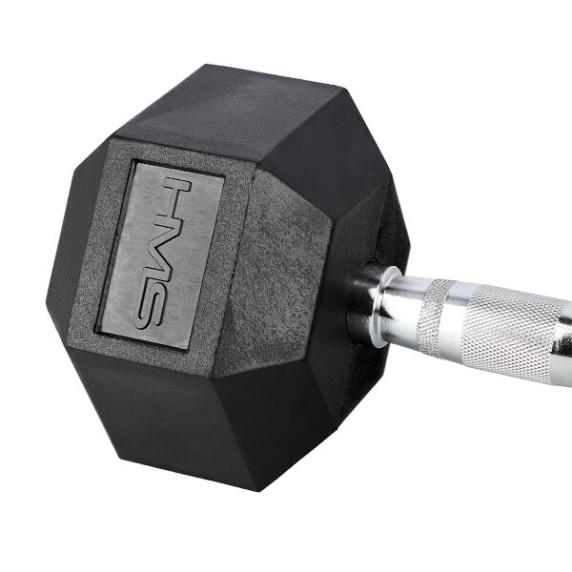 Šesťhranná jednoručná činka HMS 20 kg