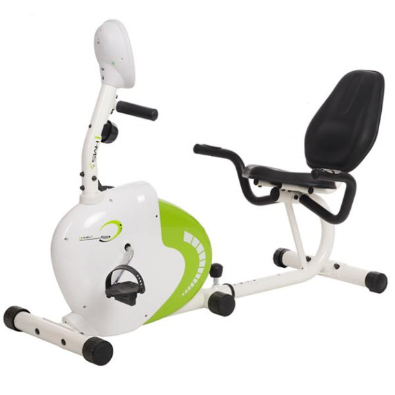 Magnetický recumbent HMS R9259 bielo-zelený