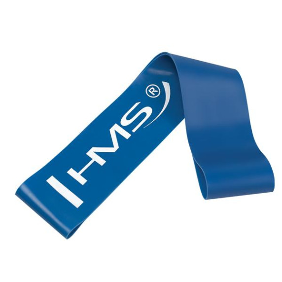 Bandă elastică fitness - HMS GU04 - albastru