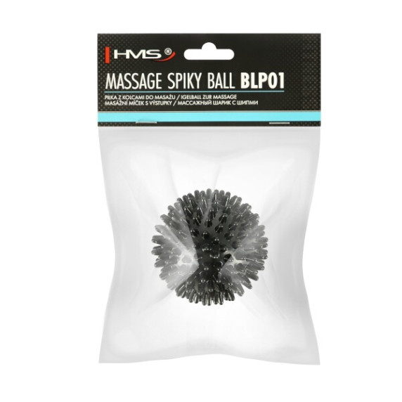 Masážna lopta s výstupkami HMS BLP01 - Lacrosse Ball
