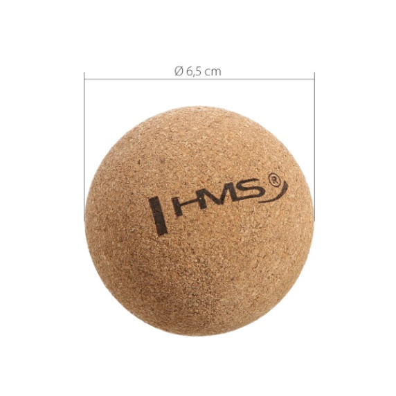 Korková masážna lopta HMS BLW01 - Lacrosse Ball
