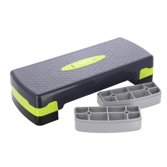 Stepper gimnastcă/aerobic - HMS AS002E - gri/verde