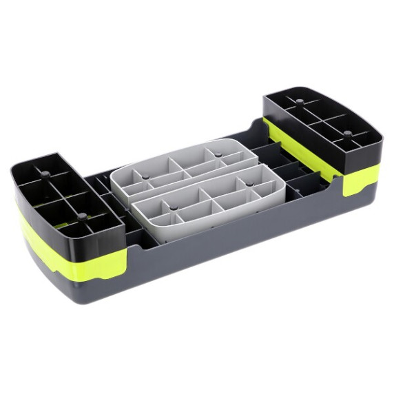 Stepper gimnastcă/aerobic - HMS AS002E - gri/verde
