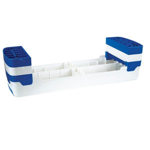 Stepper fitnes HMS AS005 - alb/albastru