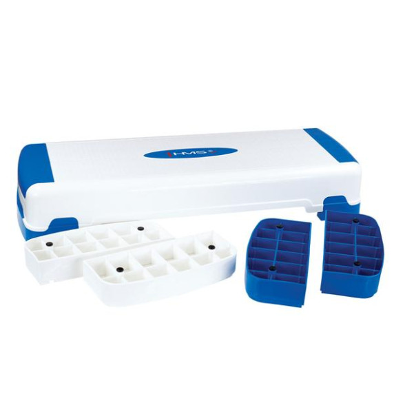 Stepper fitnes HMS AS005 - alb/albastru