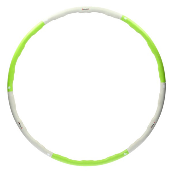 Cerc hulahopp - 100 cm - verde/alb - HMS HHP003