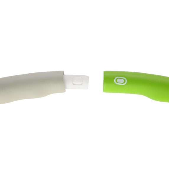 Cerc hulahopp - 100 cm - verde/alb - HMS HHP003