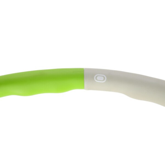Cerc hulahopp - 100 cm - verde/alb - HMS HHP003