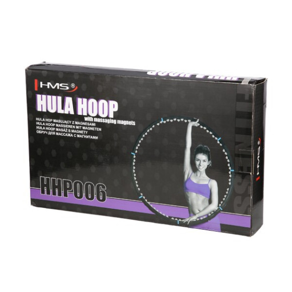 Masážny hula-hop obruč HMS HHP006 98 cm