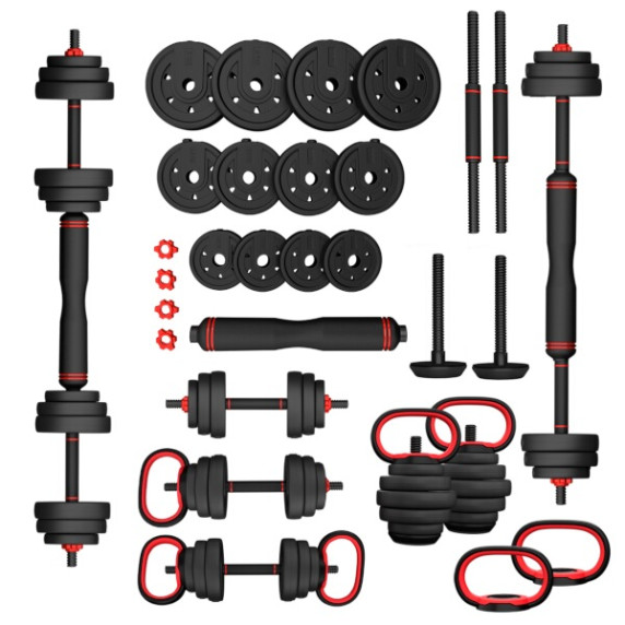 Sada činiek HMS SGX120 Pro 6v1 20 kg