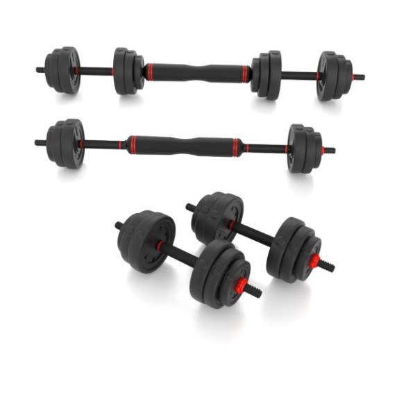 Sada činiek HMS SGX120 Pro 6v1 20 kg