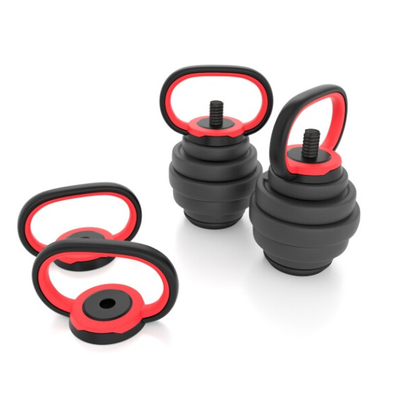 Sada činiek HMS SGX120 Pro 6v1 20 kg