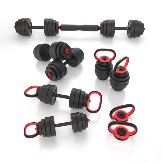 Sada činiek HMS SGX140 Pro 6v1 40 kg