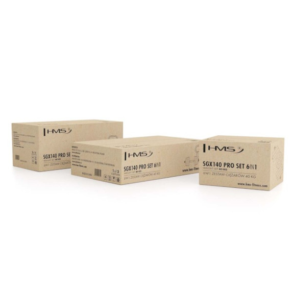 Sada činiek HMS SGX140 Pro 6v1 40 kg