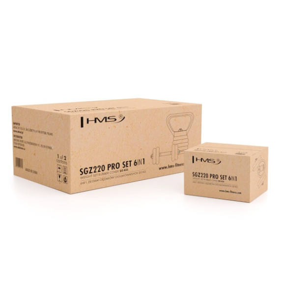 Sada činiek HMS SGZ220 Pro 6v1 20 kg