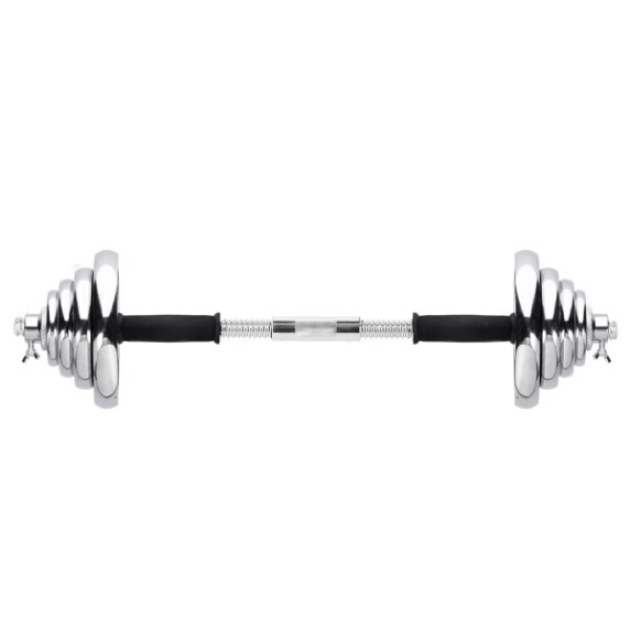 Sada činiek v kufríku HMS STC55 55 kg chróm
