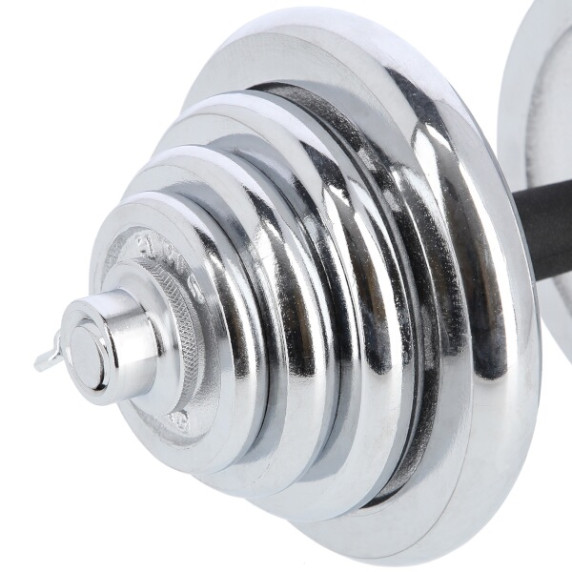 Sada činiek v kufríku HMS STC55 55 kg chróm