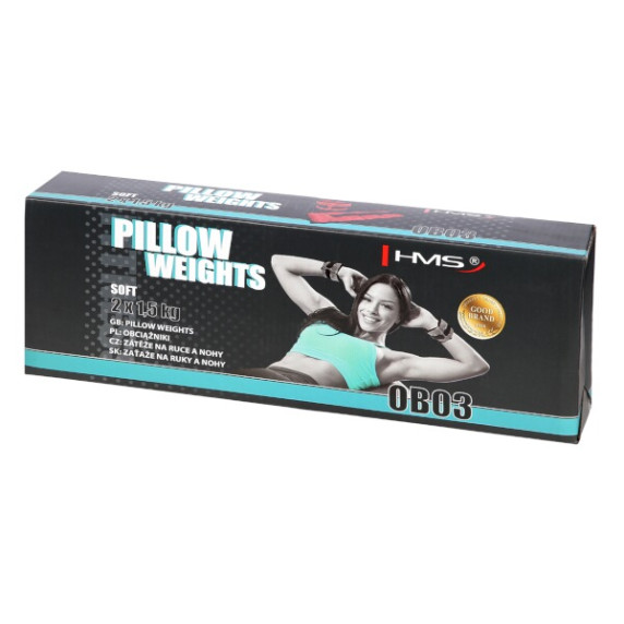 ZÁŤAŽE OB03 ČERVENÉ 2 x 1,5 kg HMS
