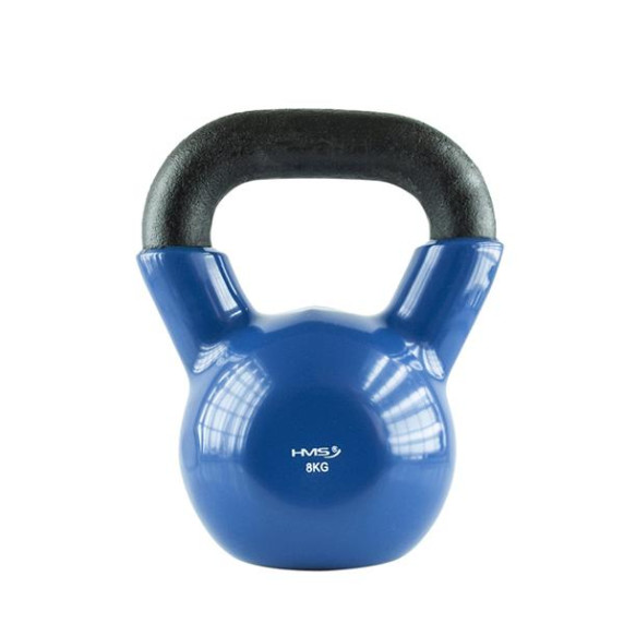 Ganteră Kettlebell - HMS KN 8 kg - albastru