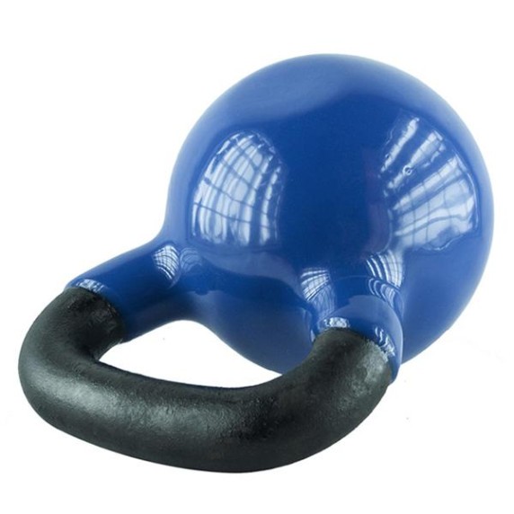 Ganteră Kettlebell - 28 kg - HMS KN 28 - albastru