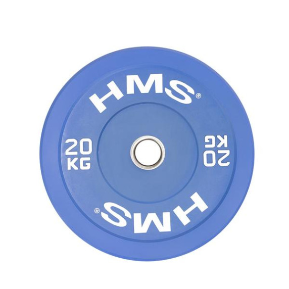 Farebný bumper kotúč HMS CBR 20 kg
