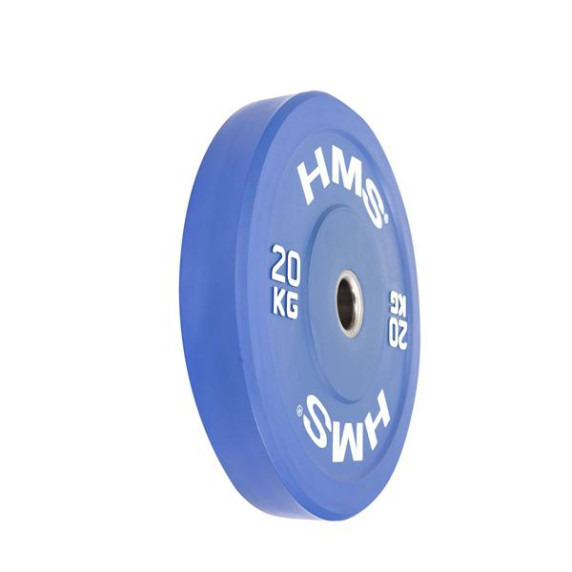 Farebný bumper kotúč HMS CBR 20 kg