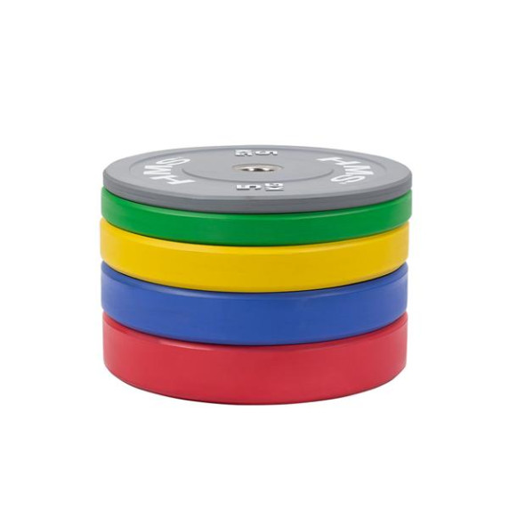 Farebný bumper kotúč HMS CBR 20 kg