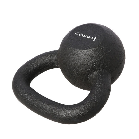 Ganteră kettlebell - 6 kg - HMS KZG06 - negru