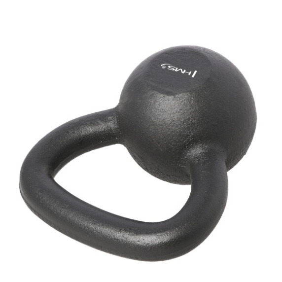 Ganteră kettlebell - 8 kg - HMS KZG08 - negru