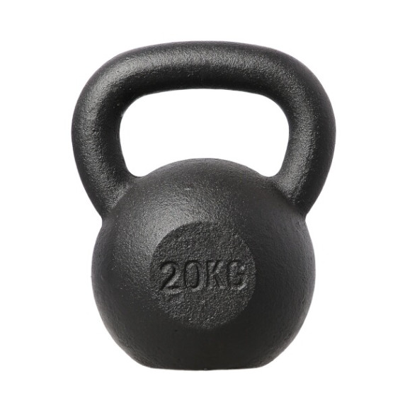 Kettlebell kézi súlyzó, gömbsúly HMS KZG20 20 kg - Fekete