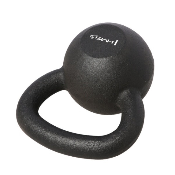 Ganteră kettlebell - 10 kg - HMS KZG10 - negru