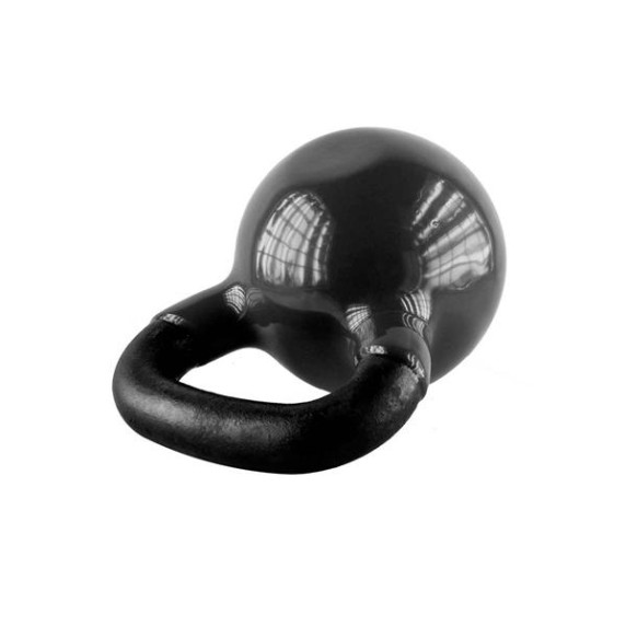 Kettlebell pokrytý vinylom HMS KNV06 6 kg, čierny